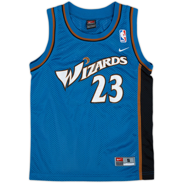 2001-03 Washington Wizards Jordan #23 Nike Maillot Swingman extérieur - 7/10 - (S.Boys)