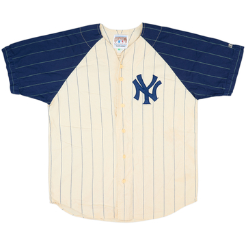 Années 90 New York Yankees Mantle #7 Mirage Cooperstown Collection Maillot - 8/10 - (XL)