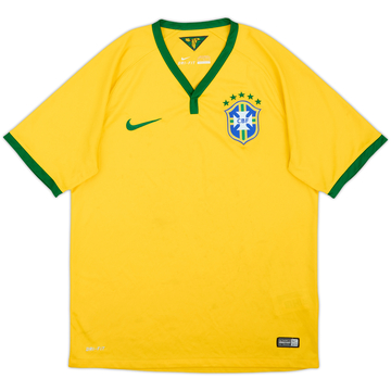 2014-15 Brazil Maillot domicile - 5/10 - (M)