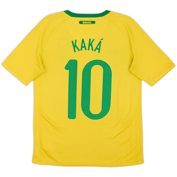 2010-11 Brazil Maillot domicile Kaka #10 - 5/10 - (XL.Boys)