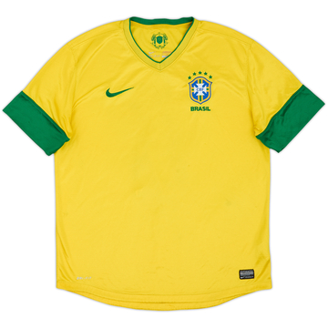 2012-13 Brazil Maillot Domicile - 5/10 - (L)