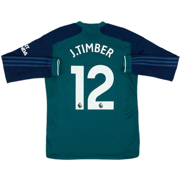 2023-24 Arsenal Maillot Third ML J.Timber #12 (M)