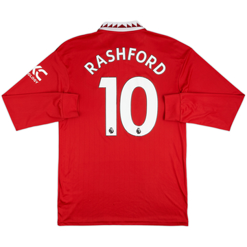 2022-23 Manchester United Maillot domicile ML Rashford #10 - 8/10 - (M)