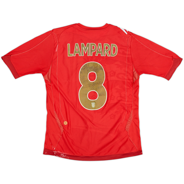 2006-08 Angleterre Maillot extérieur Lampard #8 - 5/10 - (M)