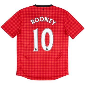 2012-13 Manchester United Maillot domicile Rooney #10 - 7/10 - (M)