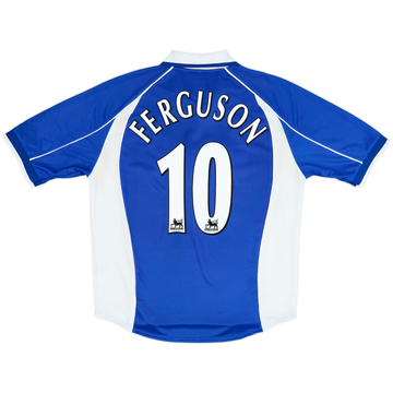 2000-02 Everton Maillot domicile Ferguson #10 - 6/10 - (L)