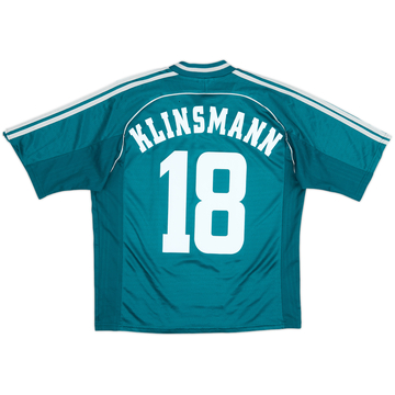 1998-00 Germany Maillot extérieur Klinsmann #18 - 7/10 - (M)