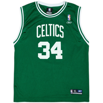 2002-06 Boston Celtics Pierce #34 Reebok Maillot extérieur - 9/10 - (XL.Boys)
