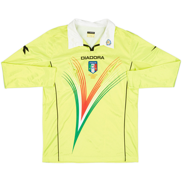 Maillot arbitre centenaire Diadora Italie 2011-12 L/S - 9/10 - (S)