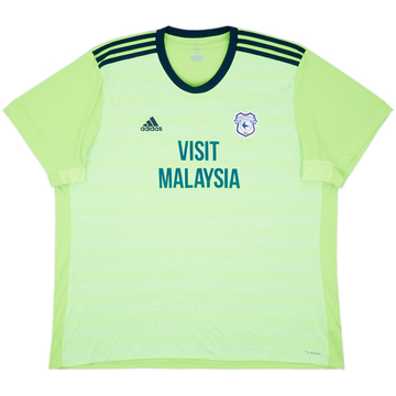 2017-18 Cardiff City Maillot extérieur - 9/10 - (3XL)