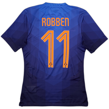 2014-15 Pays-Bas Maillot Extérieur Version Joueur Robben #11 - 8/10 - (S)