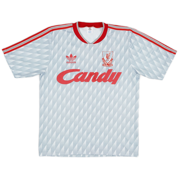 1989-91 Liverpool Maillot extérieur - 6/10 - (M)