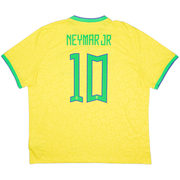 2022-23 Brésil Maillot domicile Neymar #10