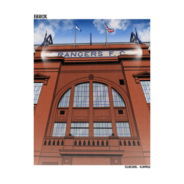 Affiche Ibrox A3