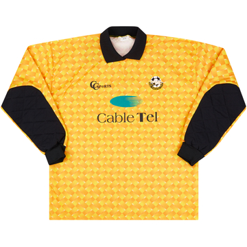 1997-98 Inter CableTel maillot GK porté #1 (Ellacott) v Celtic
