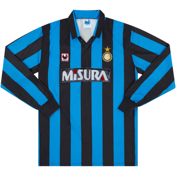 Maillot Domicile ML Inter Milan 1990-91 - 6/10 - (L)