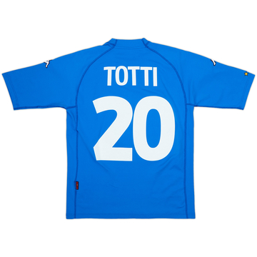 2000-01 Italie Maillot Domicile Totti #20