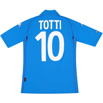 2002 Italy Maillot Domicile Totti #10 - 6/10 - (S)