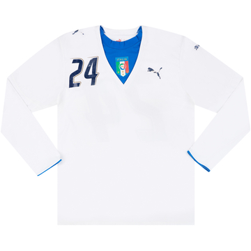 Maillot Italie Extérieur ML de Match 2006-07 #24
