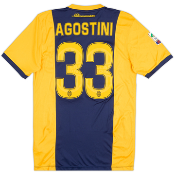 2014-15 Hellas Verona Maillot domicile porté en match Agostini #33