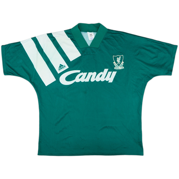 1991-92 Liverpool Maillot extérieur - 8/10 - (M/L)