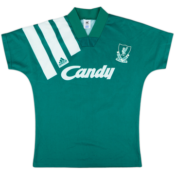 1991-92 Liverpool Maillot Extérieur - 8/10 - (S)