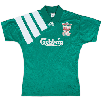 1992-93 Liverpool Maillot extérieur Centenaire - 8/10 - (S)