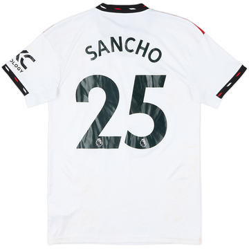 2022-23 Manchester United Maillot Extérieur Sancho #25 - 5/10 - (S)