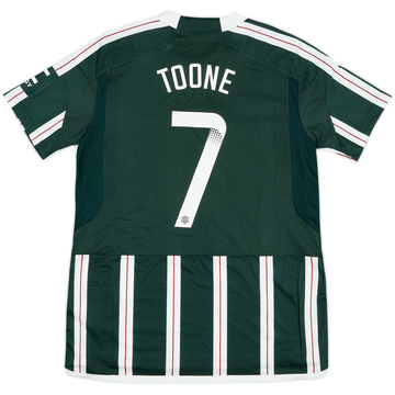 2023-24 Manchester United Maillot Extérieur Toone #7 (Femme M)