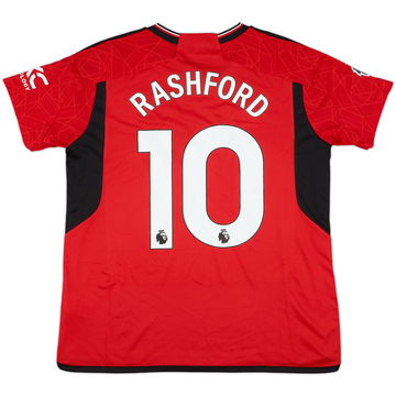 2023-24 Manchester United Maillot Domicile Rashford #10 Femme XL