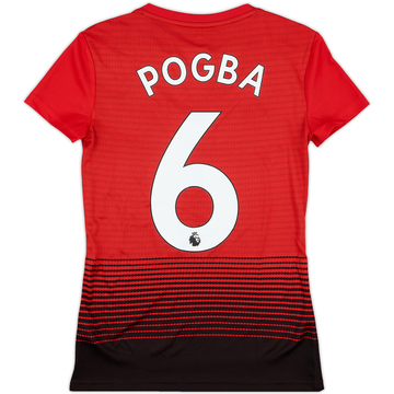 2018-19 Manchester United Maillot Domicile Pogba #6 Femme XS