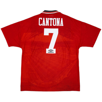1994-96 Manchester United Maillot Domicile Cantona #7 - 5/10 - (XL)