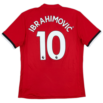 2017-18 Manchester United Maillot domicile Ibrahimovic #10 - 6/10 - (M)