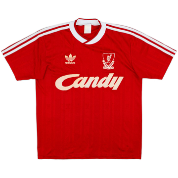 1988-89 Liverpool Maillot Domicile - 7/10 - (L)