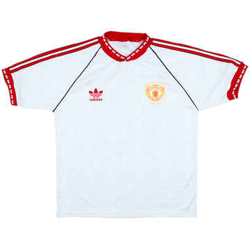 1991 Manchester United ECWC Maillot - 5/10 - (L)