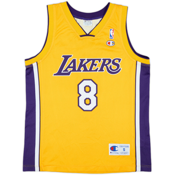 1999-06 LA Lakers Bryant #8 Champion Maillot Domicile - 9/10 - (S)