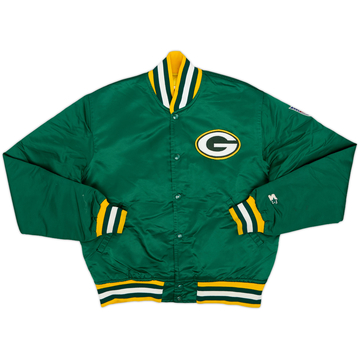 1980s Green Bay Packers Starter Veste universitaire en satin - 4/10 - (S)
