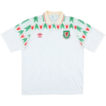 1990-92 Wales Maillot extérieur - 7/10 - (XL)