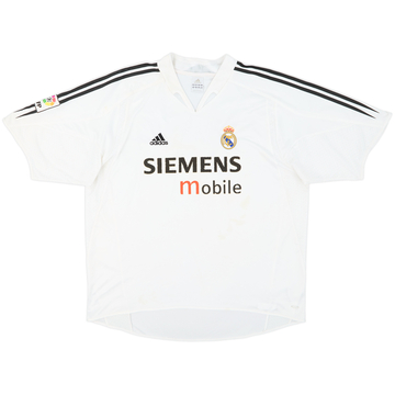 2004-05 Maillot Domicile Real Madrid - 5/10 - (XXL)