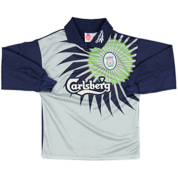 1997-98 Liverpool Maillot Gardien - 8/10 - (Garçons M)