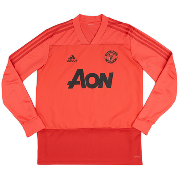 2018-19 Manchester United version joueur adidas Haut d'entraînement - 8/10 - (M)