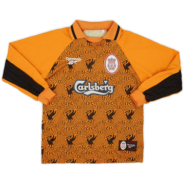 1996-97 Liverpool Maillot GK - 8/10 - (Garçons L)