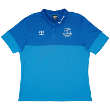 2017-18 Everton Umbro Polo - 9/10 - (3XL)