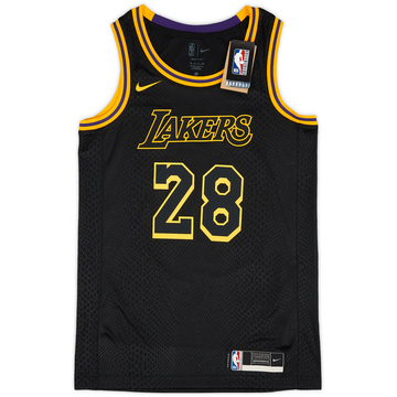 2023 LA Lakers Hachimura #28 Nike Maillot Swingman alternatif (S)