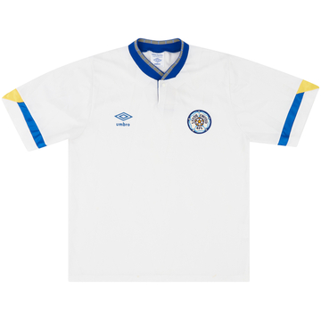 1990-91 Leeds United Maillot domicile - 6/10 - (S)