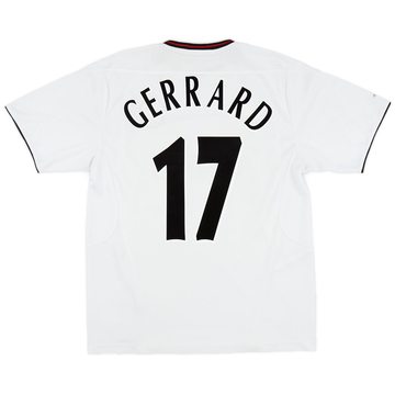 2003-04 Liverpool Maillot extérieur Gerrard #17 - 6/10 - (S)