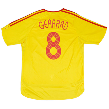 2006-07 Liverpool Maillot extérieur Gerrard #8 - 6/10 - (S)