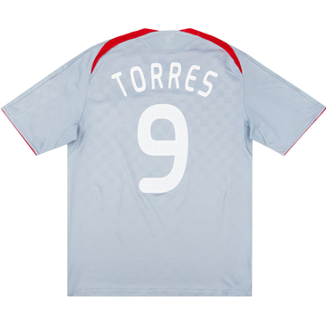 2008-09 Liverpool Maillot extérieur Torres #9 - 6/10 - (S)