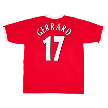 2001-03 Liverpool CL Shirt Gerrard #17