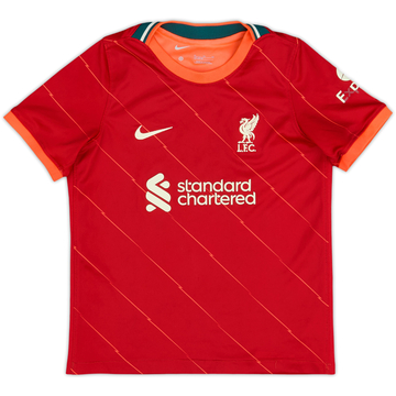 2021-22 Liverpool Maillot domicile - 6/10 - (7-8 ans)